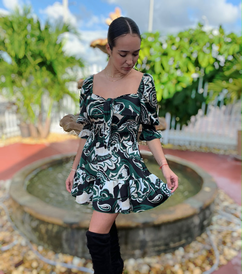 Green Grazie Dress