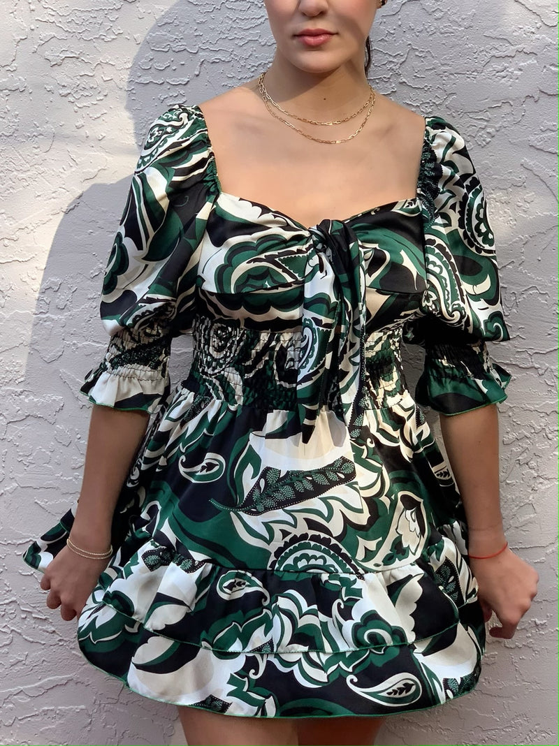 Green Grazie Dress