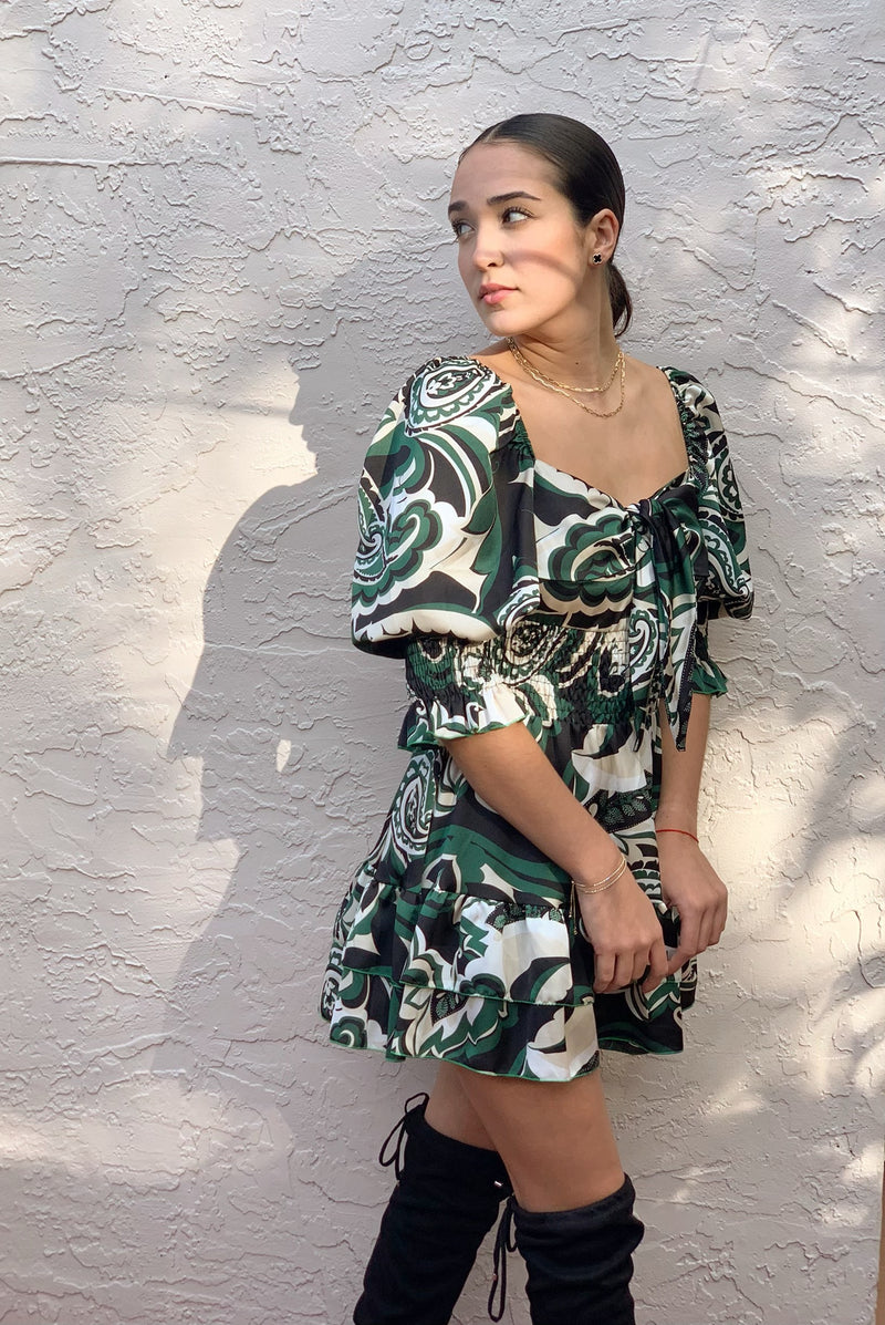 Green Grazie Dress