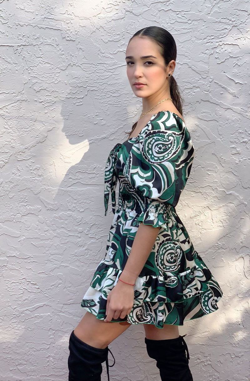 Green Grazie Dress