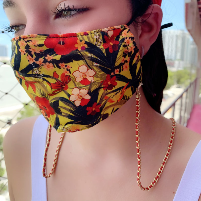 Tropical Mask + Chain Set