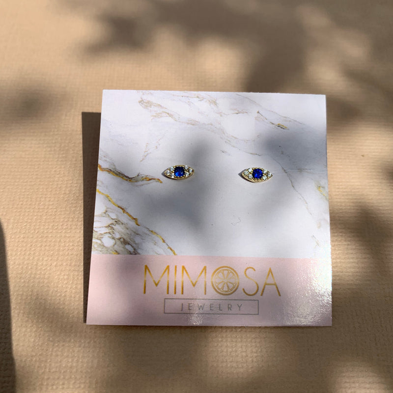 Mini Evil Eye Stud