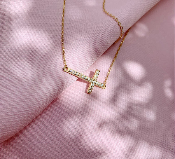 Mini or Medium Cross it Necklace