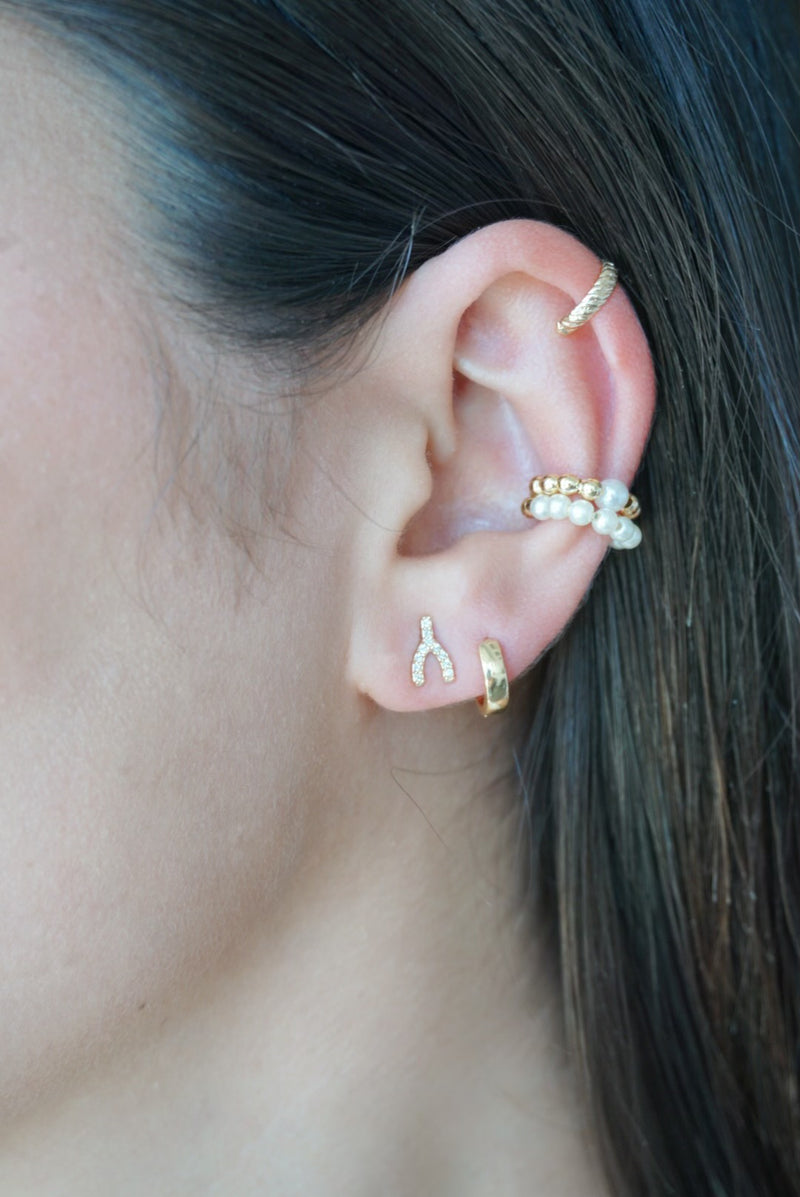 Mini Wishbone Studs