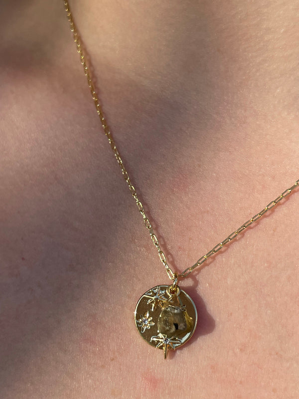 Twinkle Coin Necklace