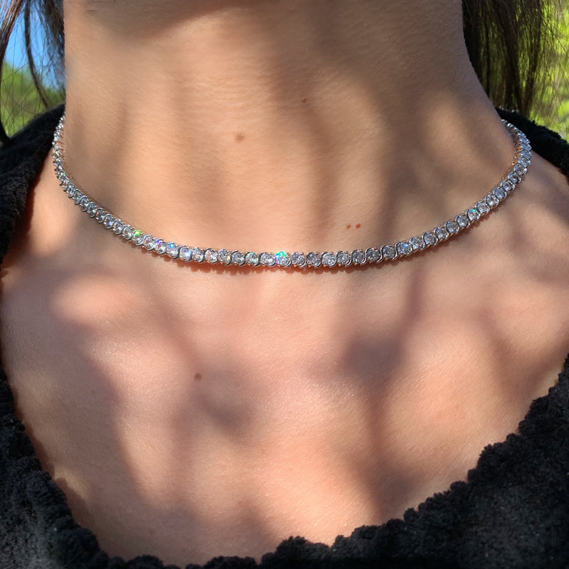 Tennis Necklace Set