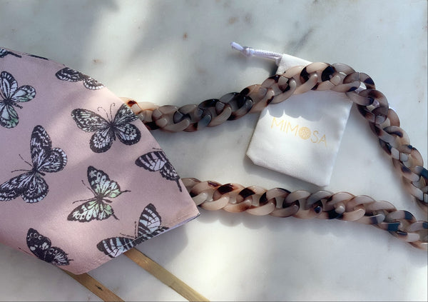 Butterfly Mask + Chain Set