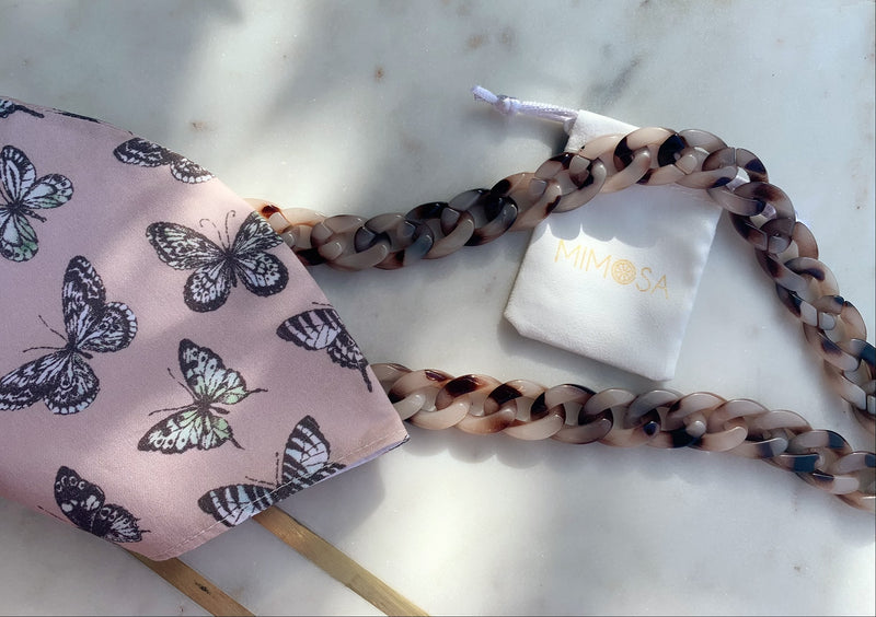 Butterfly Mask + Chain Set