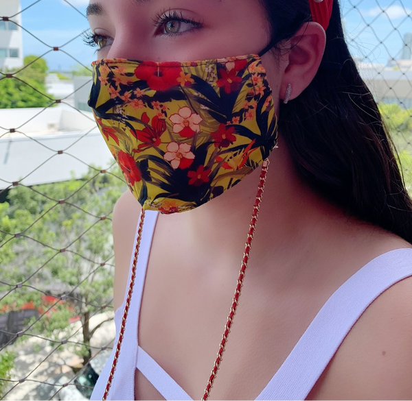 Tropical Mask + Chain Set