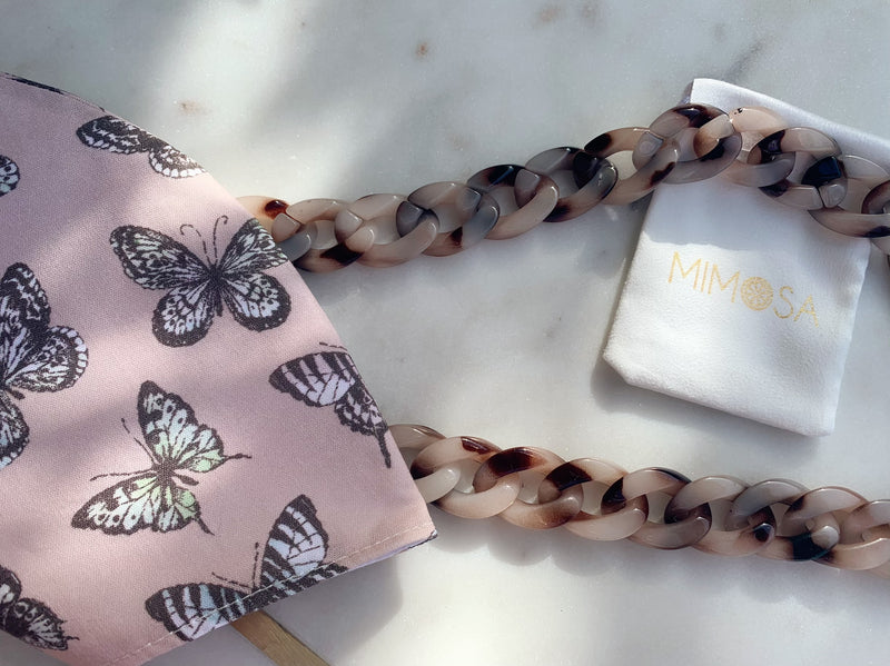 Butterfly Mask + Chain Set