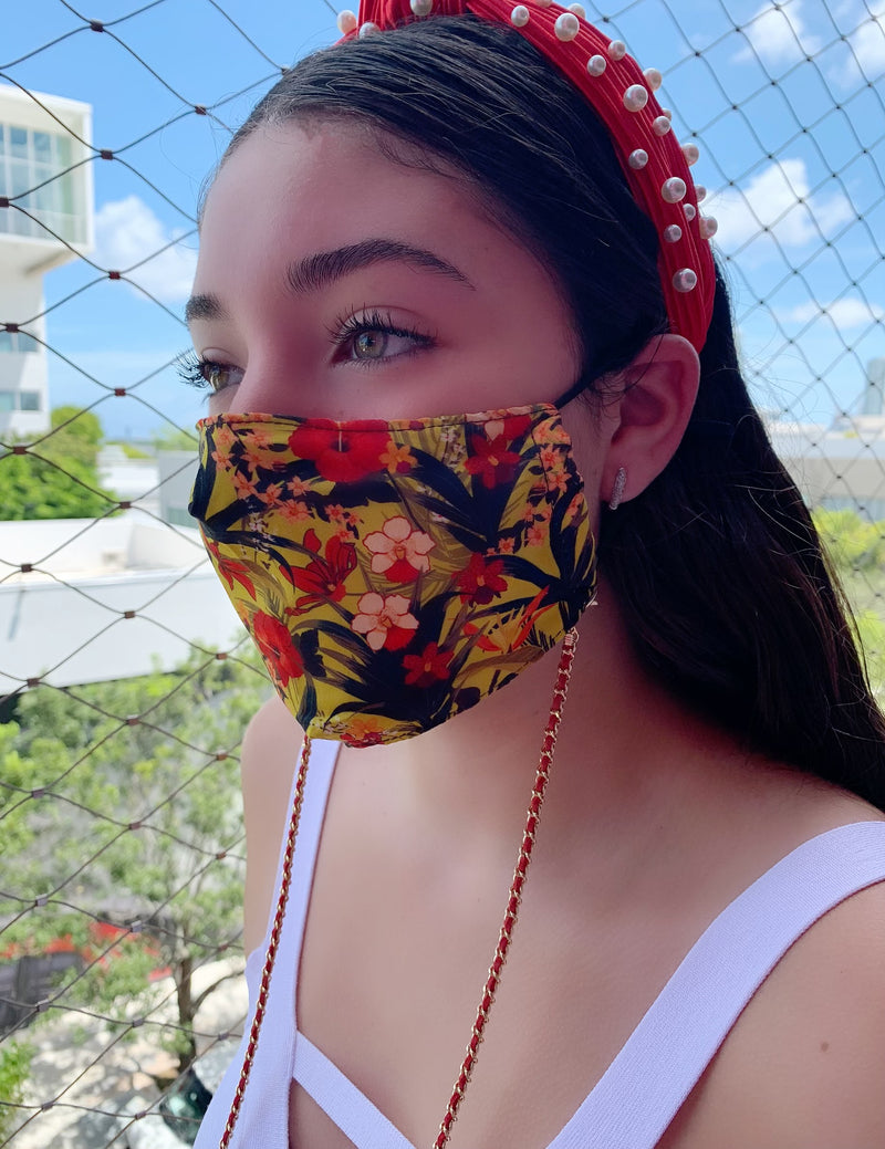 Tropical Mask + Chain Set
